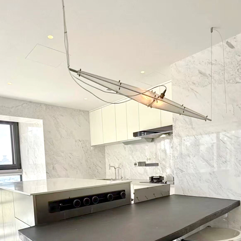 LED Glass Chandelier Minimalis - đánh giá và giá Interior Design Years
