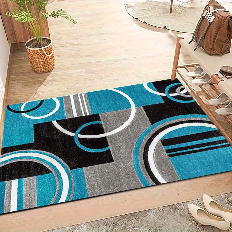 VIKAMA Modern Abstract Geometr - đánh giá và giá Printed Rug Abstract