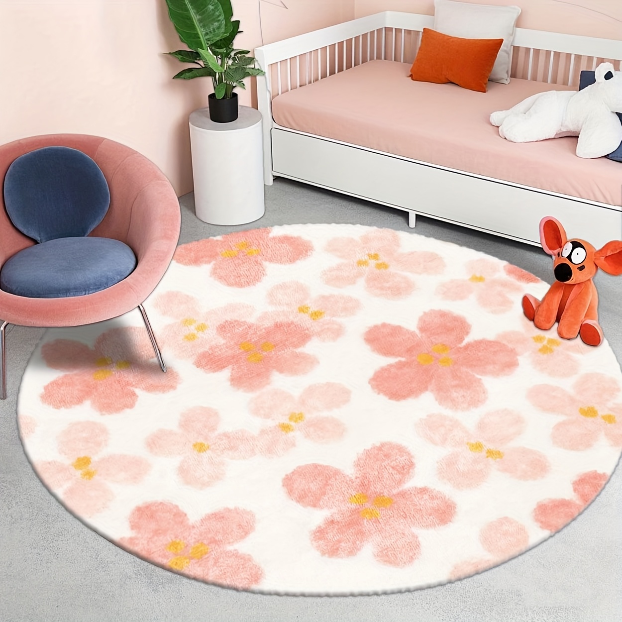 Mid Century Modern Circular Ar - đánh giá và giá Printed Rug Abstract