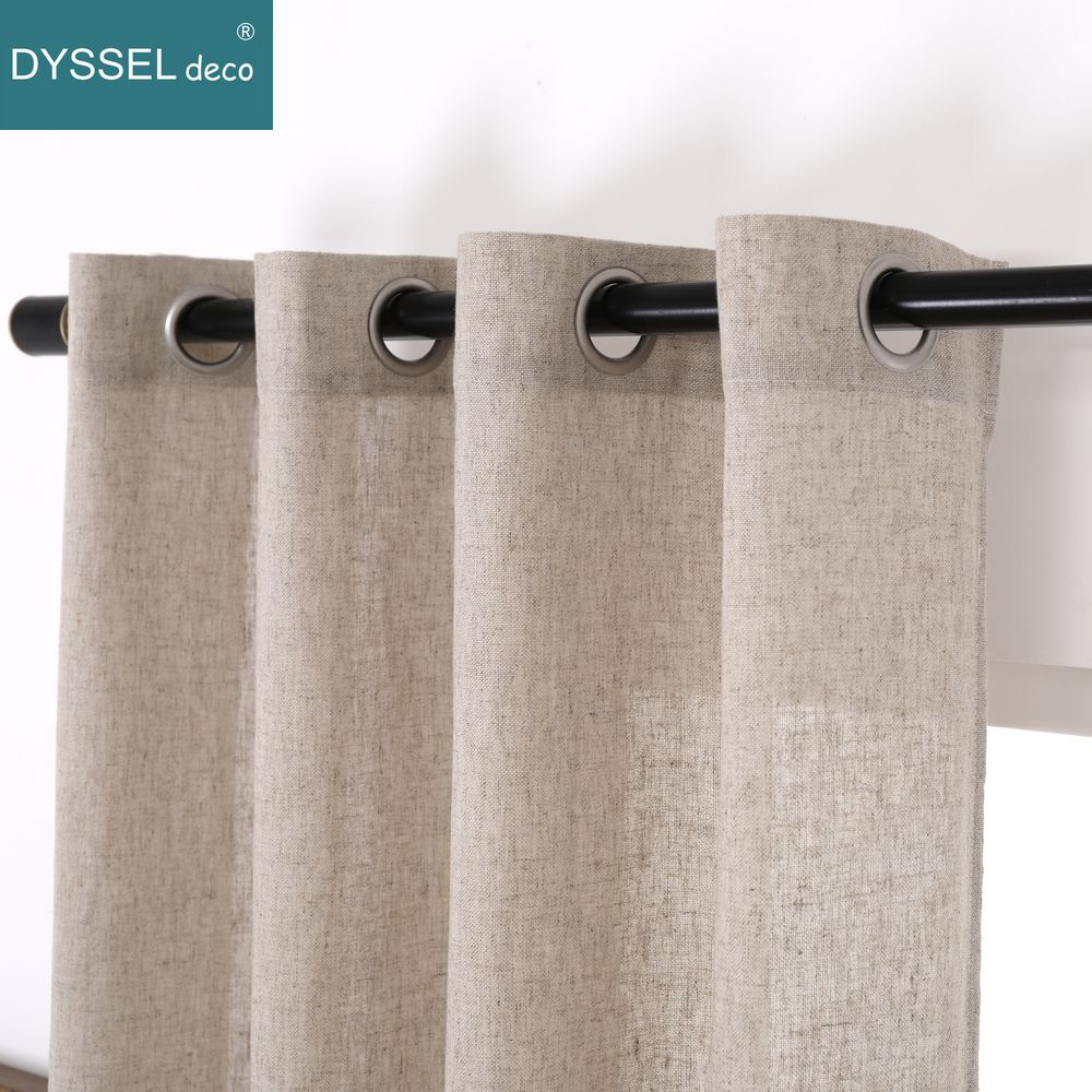 Chắc Chắn Nhà Trang Trí Chống  - đánh giá và giá Linen Curtain Eyelet