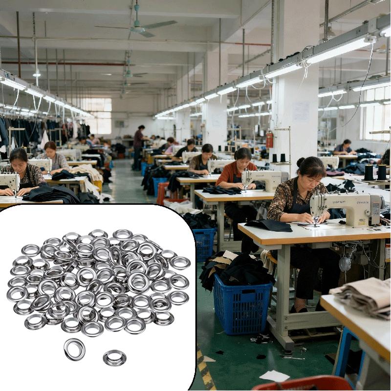 86pcs 6mm stainless steel eyel - đánh giá và giá Linen Curtain Eyelet