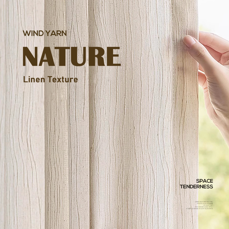 Custom Size Jacquard Linen Sem - đánh giá và giá Linen Curtain Eyelet