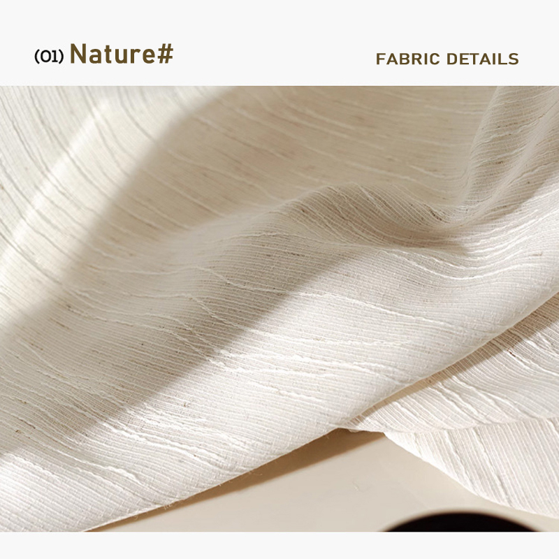 Custom Size Jacquard Linen Sem - đánh giá và giá Linen Curtain Eyelet